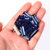 Montana Princess Baguette Shape High Quality Glass Pointed Back Fancy Rhinestones WholesaleRhinestone
